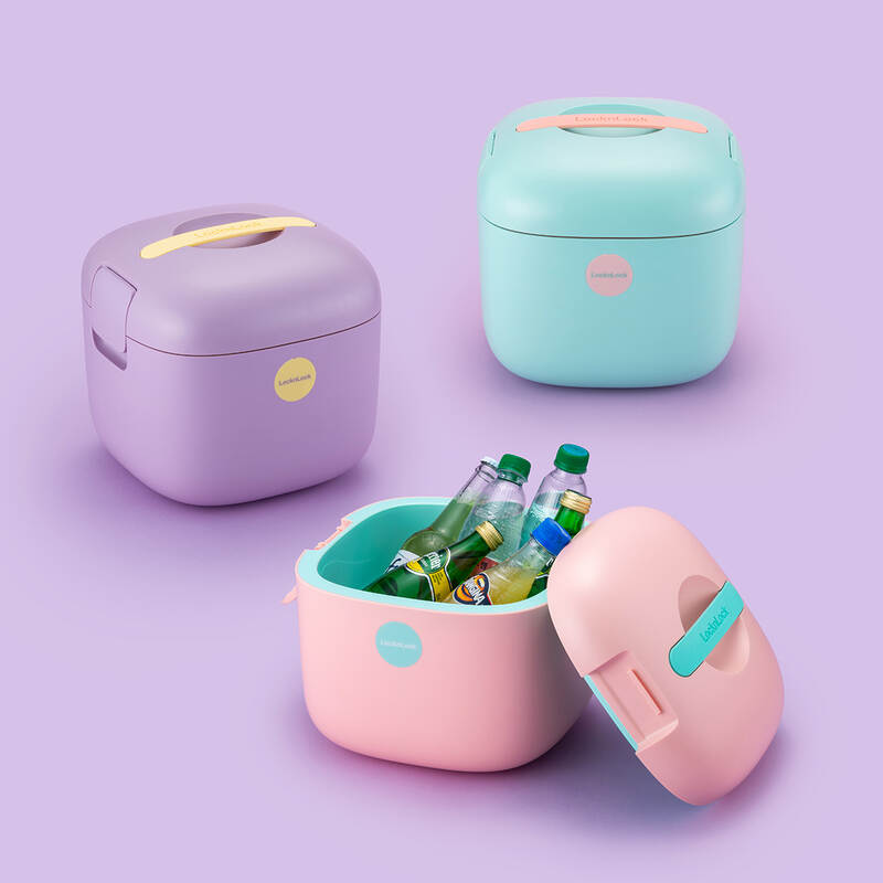 Thùng Giữ Lạnh Macaron 7L 3 màu (Mint, Hồng, Tím) - LIC101 image number null